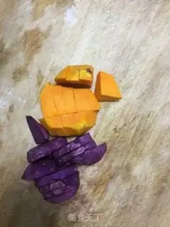 Make Potato pumpkin mud step 0