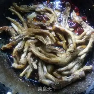 Make The dry pot duck palm step 5