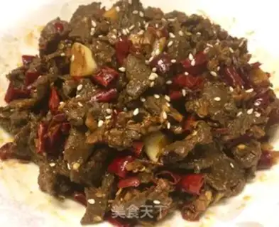Make Spicy beef step 4