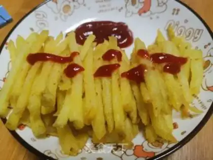 Make French fries step 5