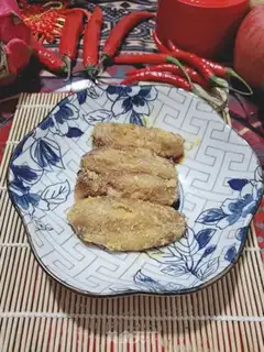 Make Gold sand wings step 10