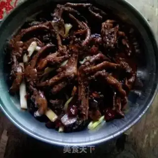 Make The dry pot duck palm step 8