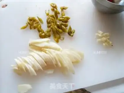 Make Sour vegetables step 0