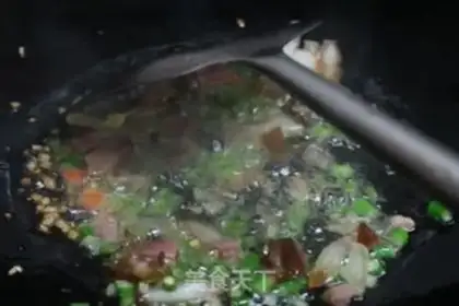 Make Chicken fried rice step 2