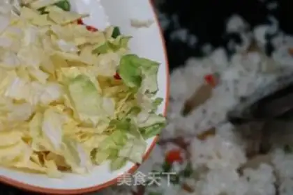 Make Chicken fried rice step 4