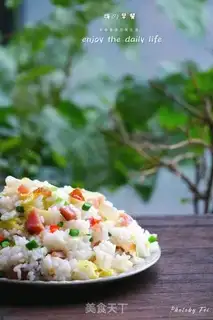 Make Chicken fried rice step 6