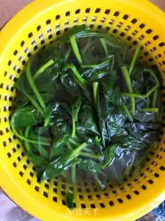 Make Scrambled spinach step 5