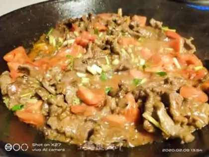 Make Beef sauce step 4