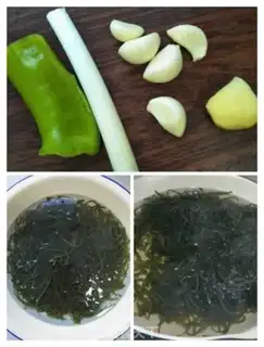 Make Skin and seaweed step 3