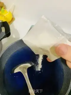 Make Homemade milk jelly step 2