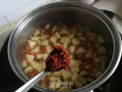 Make Fruit paste step 6