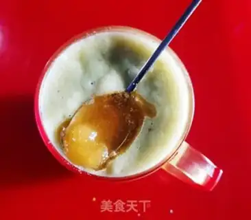 Make Apple honey cucumber mud step 3