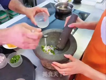 Make Pumpkin salad step 2