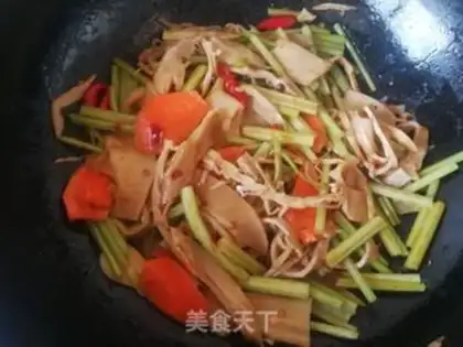 Make Carrot celery fried step 7