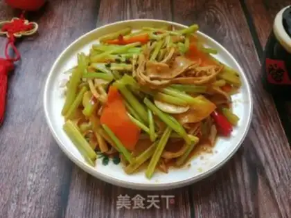 Make Carrot celery fried step 9