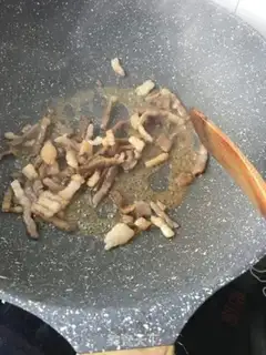 Make Pork with purple carrots step 5