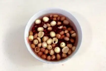 Make Milk congee step 0