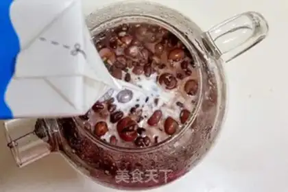 Make Milk congee step 4