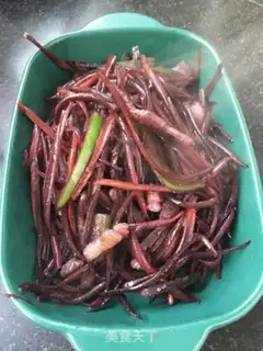 Make Pork with purple carrots step 10