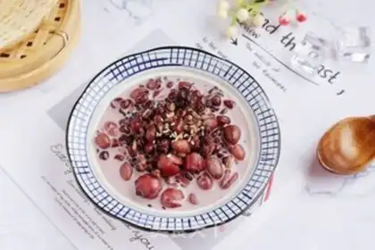 Make Milk congee step 7
