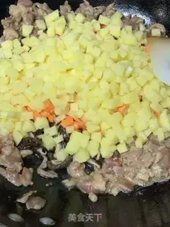 Make Lamb carrots and mushrooms step 5