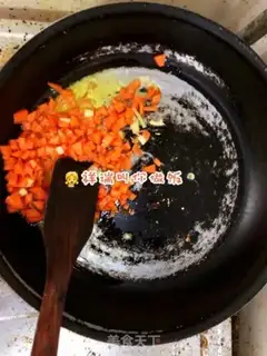 Make Vegetable red rice step 0