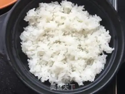 Make Rock pan rice step 4