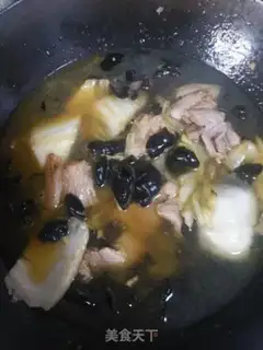Make Meat tofu soup step 9