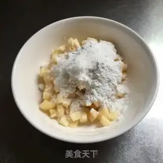 Make Apple rice cake step 2