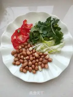 Make Cracker cucumber with bean skin step 5