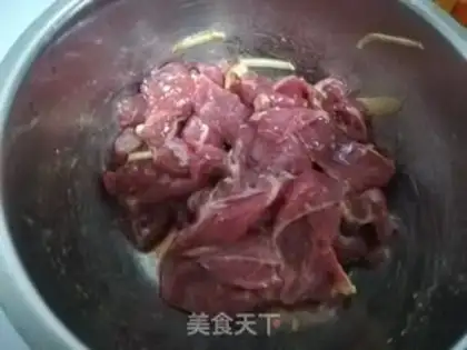 Make Beef cucumber step 0