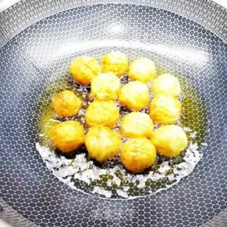 Make The golden quail egg step 9
