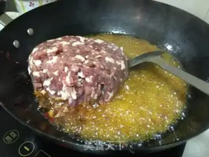 Make Squeeze meat and meat step 4