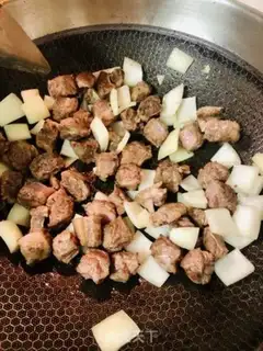 Make Curry beef step 3