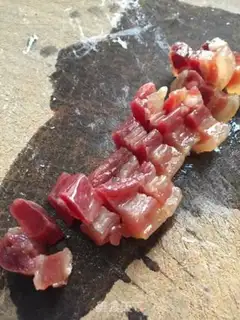 Make Porridge noodles step 1