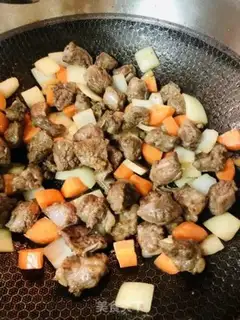 Make Curry beef step 4