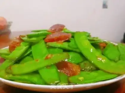 Make Weenie fried Dutch beans step 4