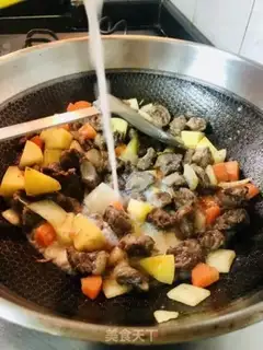 Make Curry beef step 6