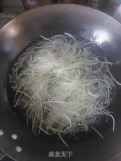 Make Scrambled radish step 2