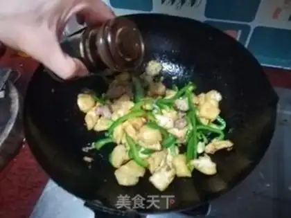 Make Tofu makes hot peppers step 9