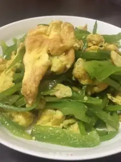 Make Chicken hot peppers fried eggs step 12