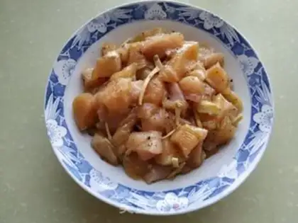 Make Chicken and rice step 1