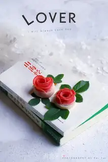 Make Apple roses step 16