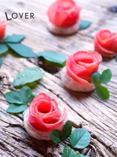 Make Apple roses step 17