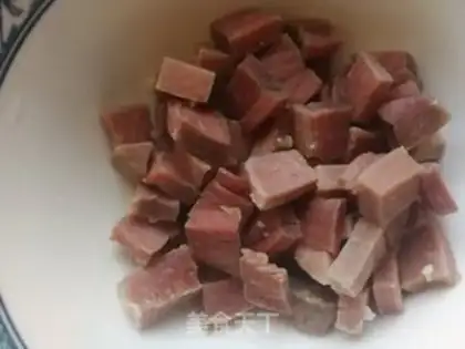 Make Cream and ham step 4