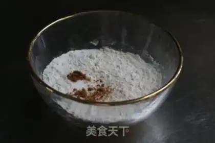 Make Egg spinach step 1