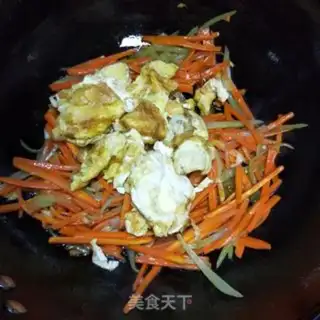 Make Two silked eggs step 6
