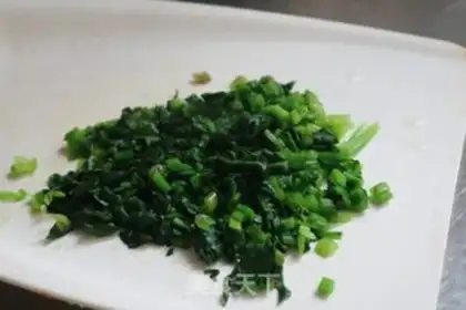 Make Egg spinach step 7