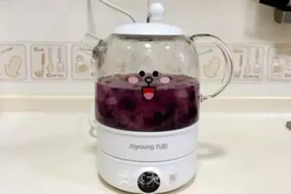 Make Purple potato silver ear soup step 5
