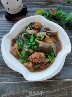 Make Meatball mushroom stew step 17